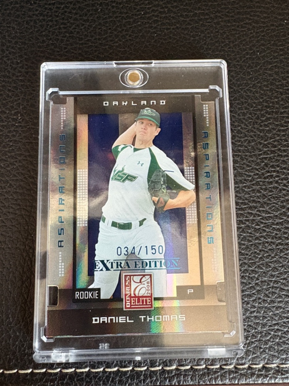 Donruss 2008 Baseball Rookie Card - Daniel Thomas - #034/150
